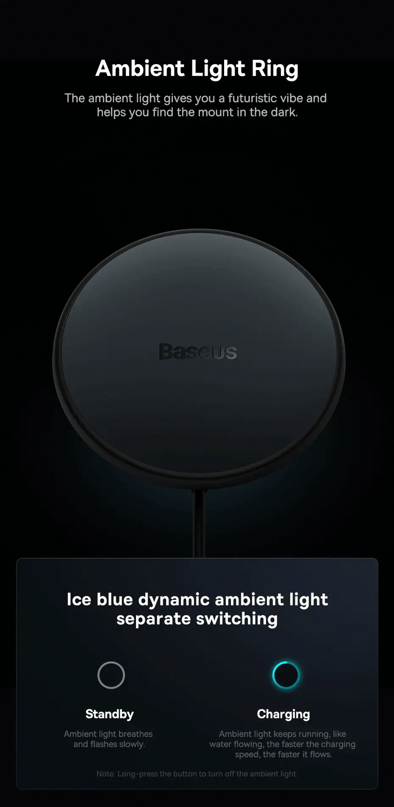 Wireless Fast Car Charger for iPhone by salelink.co.nz