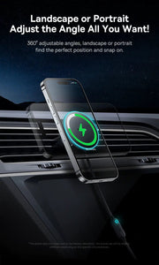 Wireless Fast Car Charger for iPhone by salelink.co.nz