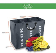 3 Sections Laundry Bag by salelink.co.nz