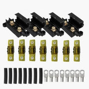 70A MIDI FUSE KIT 4 ANS Holder 7 x 70 AMP Fuses to suit Redarc BCDC Dual Battery by salelink.co.nz