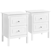 1 Pair End Tables Side Table Nightstand by Yaheetech