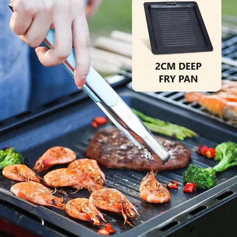 Barbecue Charcoal Grill Folding Portable Camping Hiking Picnics Market by dealonline.co.nz