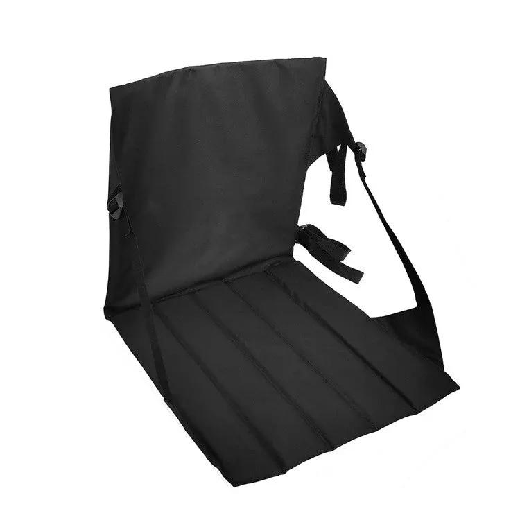 Folding Camping Chair Black by salelink.co.nz