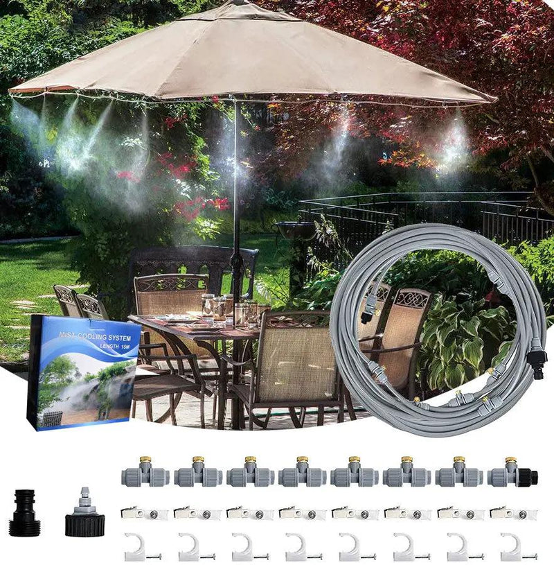 15M Outdoor Misting Cooling System by salelink.co.nz