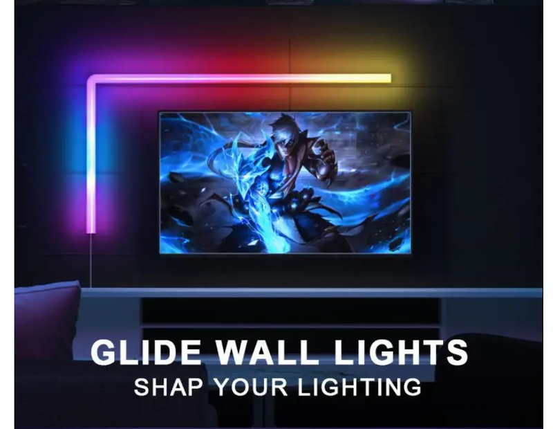 Glide FRGBIC Wall Lights by salelink.co.nz
