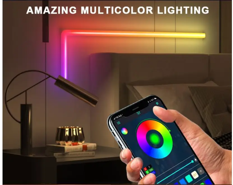 Glide FRGBIC Wall Lights by salelink.co.nz