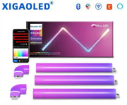 Glide FRGBIC Wall Lights by salelink.co.nz