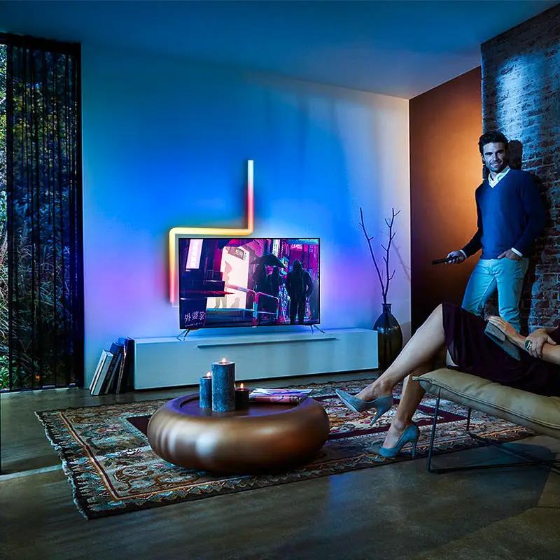Glide FRGBIC Wall Lights by salelink.co.nz