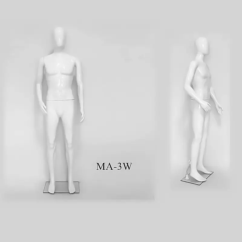 Brand New Male Full Mannequin 185CM (White) by dealonline.co.nz