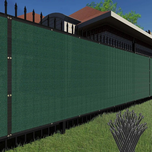 Privacy Fence Screen Green-1Mx5M by salelink.co.nz