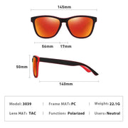 HD Polarized lens Sports Sunglasses Anti-Blue Ray Hydrophobic 4 colours by dealonline.co.nz