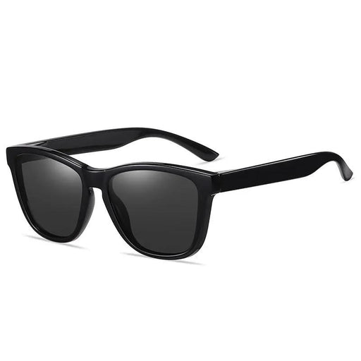 HD Polarized lens Sports Sunglasses Anti-Blue Ray Hydrophobic - Black by dealonline.co.nz
