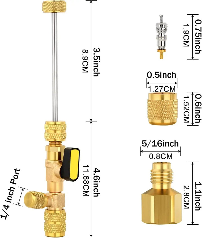 32PCS Valve Core Remover Installer Tool by salelink.co.nz