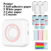 Mini Thermal Printer Kit Pink by salelink.co.nz