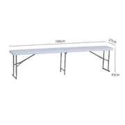 1.8m Foldable Camping Bench by salelink.co.nz