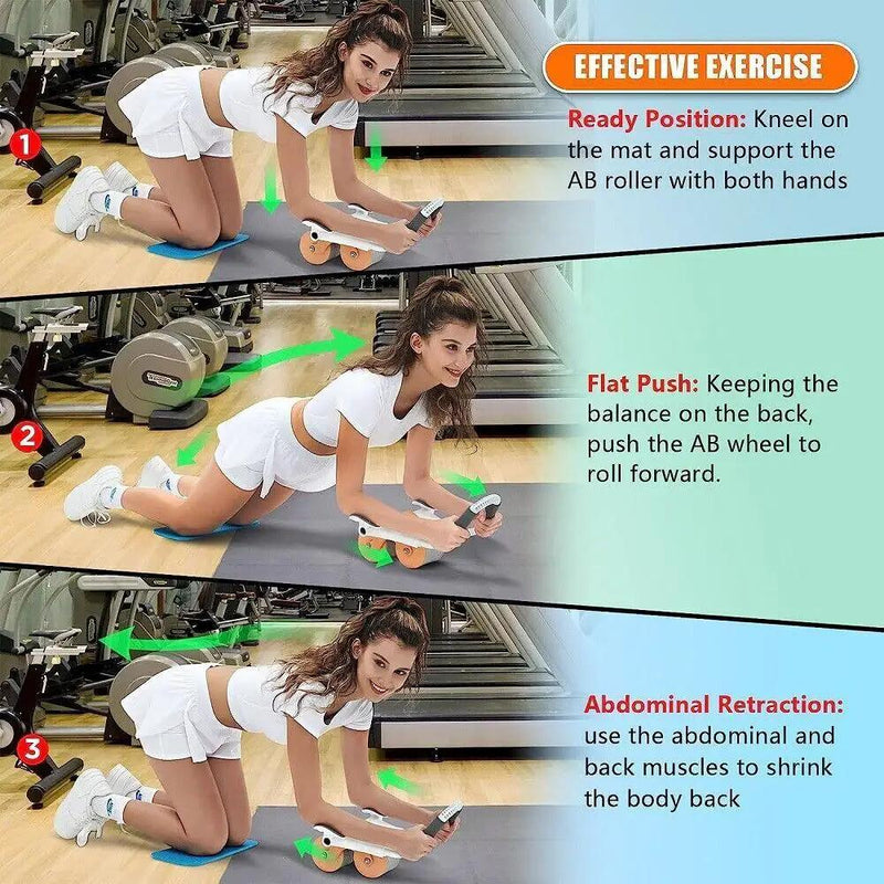 Abdominal Wheel with Timer by salelink.co.nz