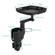 Car Cup Holder Tray Food Table by salelink.co.nz