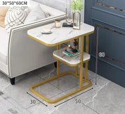 C Shaped End Table by salelink.co.nz
