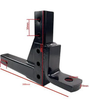 Adjustable Towbar Tow Bar Ball Mount Hitch Towing Trailer 4WD Car 5000lbs by salelink.co.nz