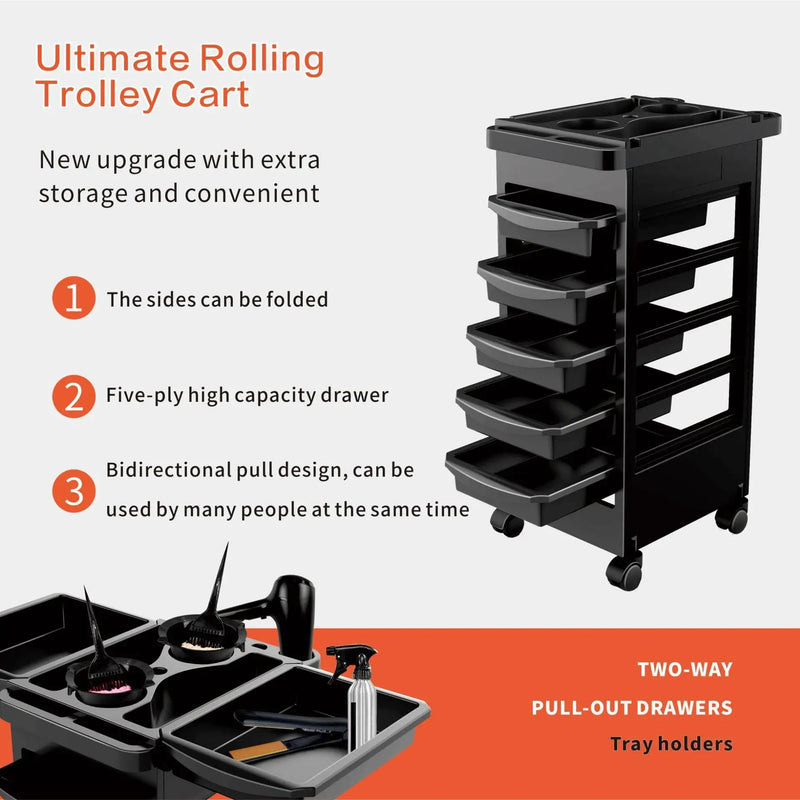 Salon Trolley Cart fw T3H3/T3G3 by salelink.co.nz