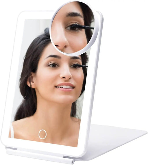 LED Foldable Makeup Mirror by salelink.co.nz