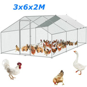 Chicken Coop Run 3x6x2M by salelink.co.nz