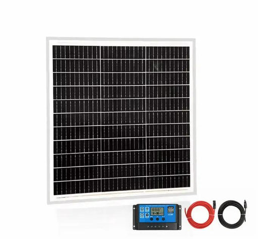 60W Solar Panel + 30A CONTROLLER + 10M Solar Extension Cable by salelink.co.nz