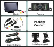 Wireless 5" Monitor Reverse Camera Rear View Parking by salelink.co.nz