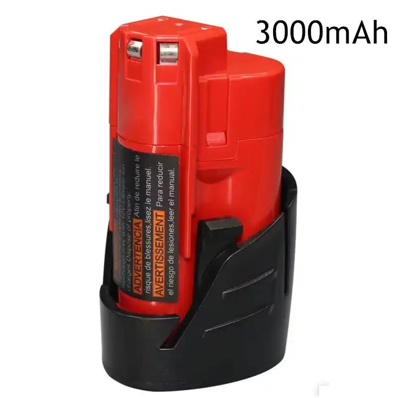 For Milwaukee M12 Battery 3000mAh by salelink.co.nz