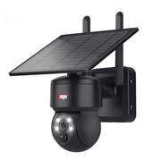 Kiwi Grab Kiwi Grab Anspo WIFI SOLAR security camera wireless free batteries and 64GB card Black Anspo WIFI SOLAR security camera wireless free batteries and 64GB card Black