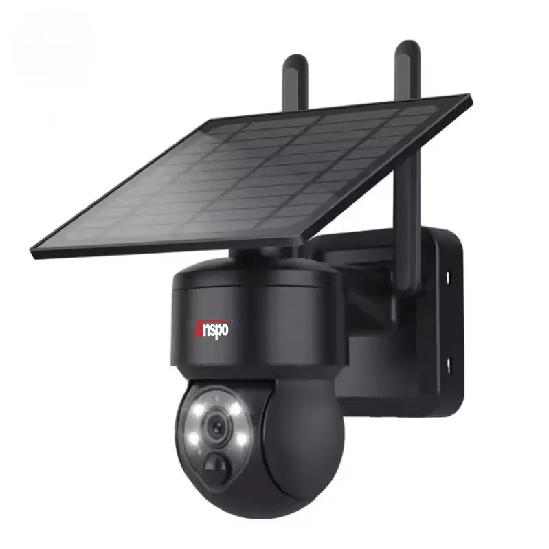 Kiwi Grab Kiwi Grab Anspo WIFI SOLAR security camera wireless free batteries and 64GB card Black Anspo WIFI SOLAR security camera wireless free batteries and 64GB card Black