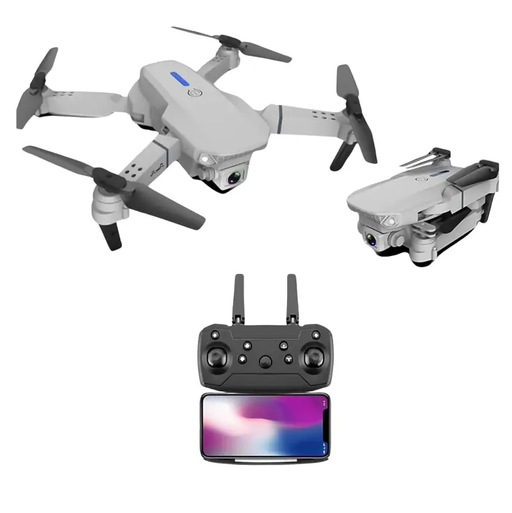 E99 Pro Drone Dual Camera WiFi FPV Foldable RC Quadcopter Altitude Hold by dealonline.co.nz