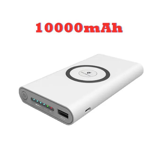 10000mah Wireless Charging Power Bank by salelink.co.nz