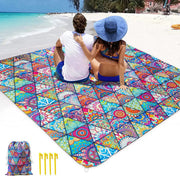 Waterproof Sandproof Beach Blanket by salelink.co.nz