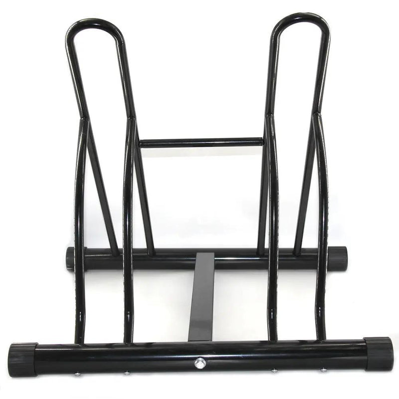 2 Bike Floor Type Parking Rack Stand by salelink.co.nz