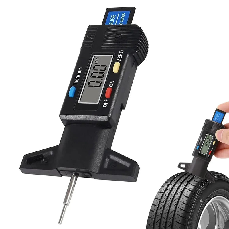 Tyre Tread Depth Gauge Portable Tread Depth Tester by salelink.co.nz