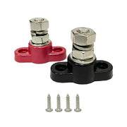 12V 3/8" Single Stud Bus Bar M10 Insulated Battery Post Junction Block by salelink.co.nz