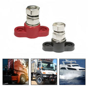 12V 3/8" Single Stud Bus Bar M10 Insulated Battery Post Junction Block by salelink.co.nz