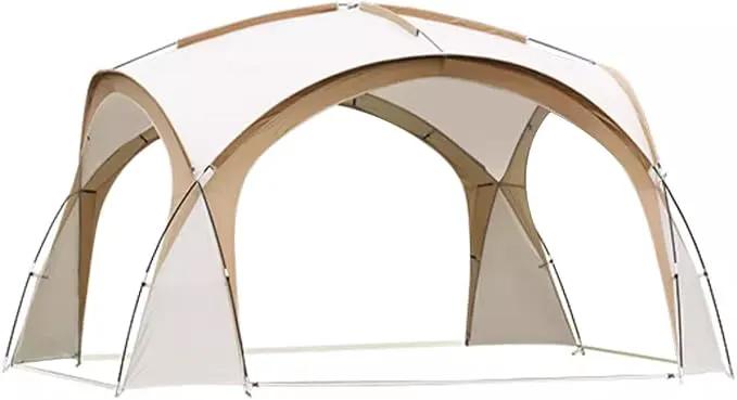 Dome Canopy Gazebo Tent – 4.2 × 4.2 × 2.3m LCF28517 by ECOTREK
