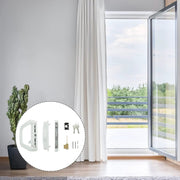 Patio Sliding Door Handle Set with Lock White by salelink.co.nz