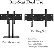 TV Stand Adjustable Universal LED LCD TV Stand 32-65" by salelink.co.nz
