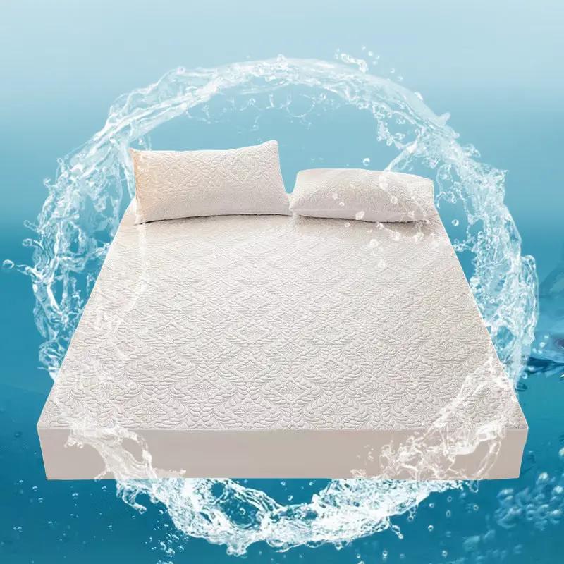 Waterproof Mattress Protector 1.98x2.03m by salelink.co.nz