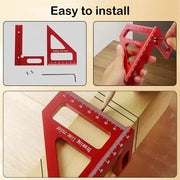 3D Multi Angle Measuring Ruler Metric by salelink.co.nz