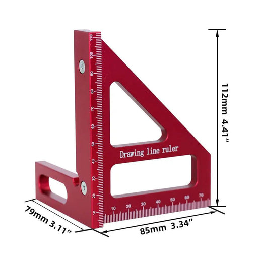 3D Multi Angle Measuring Ruler Metric by salelink.co.nz