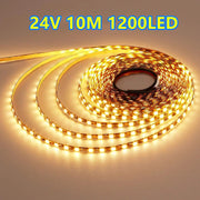 2835 24V 10M LED Strip Light Warm White 1200LED by salelink.co.nz