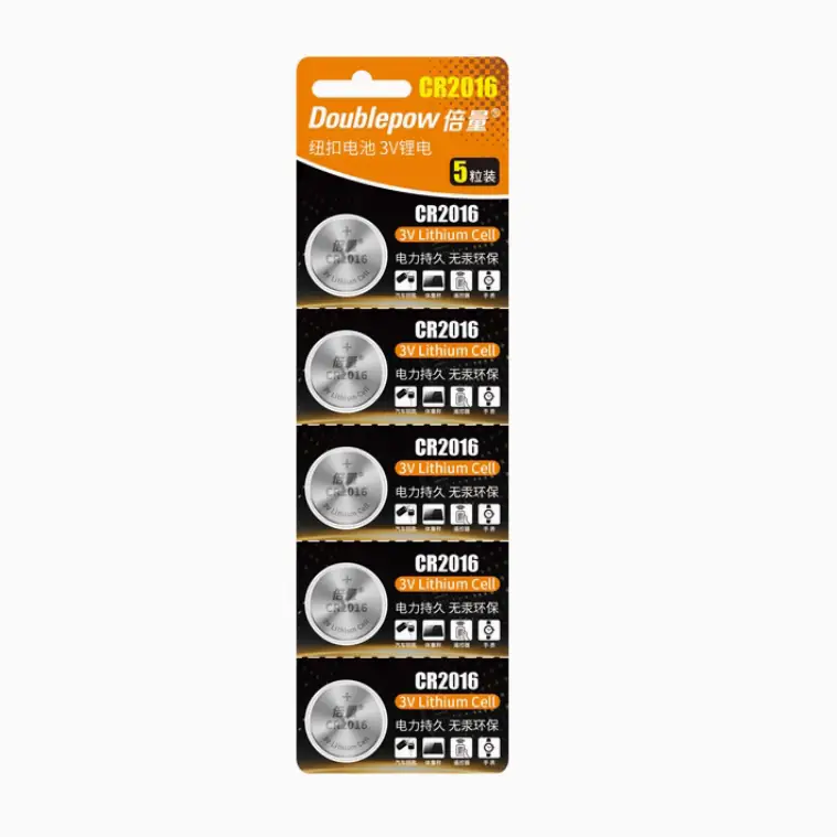 NEW 5 Pack CR2016 3V Lithium Button Cell Battery by salelink.co.nz