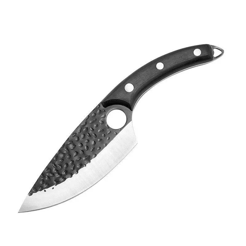Sharp Black Color Wood Butcher Knife Pear handle plus PU sleeve by China Dropship