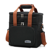 Insulated Lunch Cooler Bag - Black by salelink.co.nz