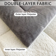 Thicken Blanket Soft Luxury Heavy 3kg Quilted Bedding Warm Cozy Machine Washable by dealonline.co.nz