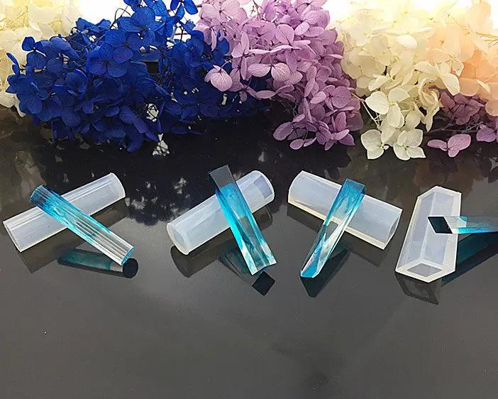 Resin Casting Mould for Pendant Long Strip Pendant Charms Multi-Style Resin Mould by Resin Art NZ